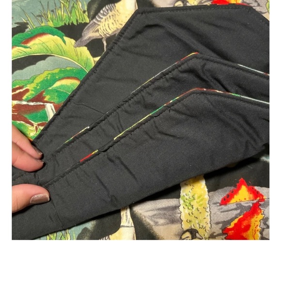 Hawaii Print Set (4) Placemats 16.25” x 11.75” Volcano Nene Pueo Lehua - Picture 6 of 6